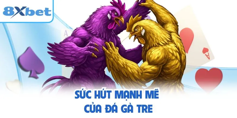 Sức hút mạnh mẽ của đá gà tre 8xbet
